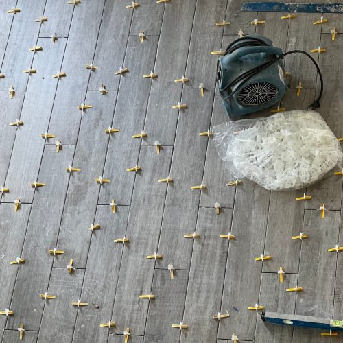 New flooring renovation